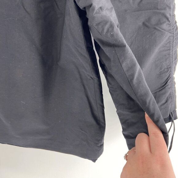 Renli Sue Womens Black Bermuda Oversized New Lagenlook Ruched Bottom Short Small - Picture 2 of 11